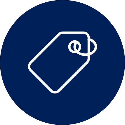 An icon representing a mail box.